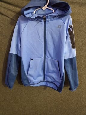 Russell Athletic Blue Two-Tone Hoodie